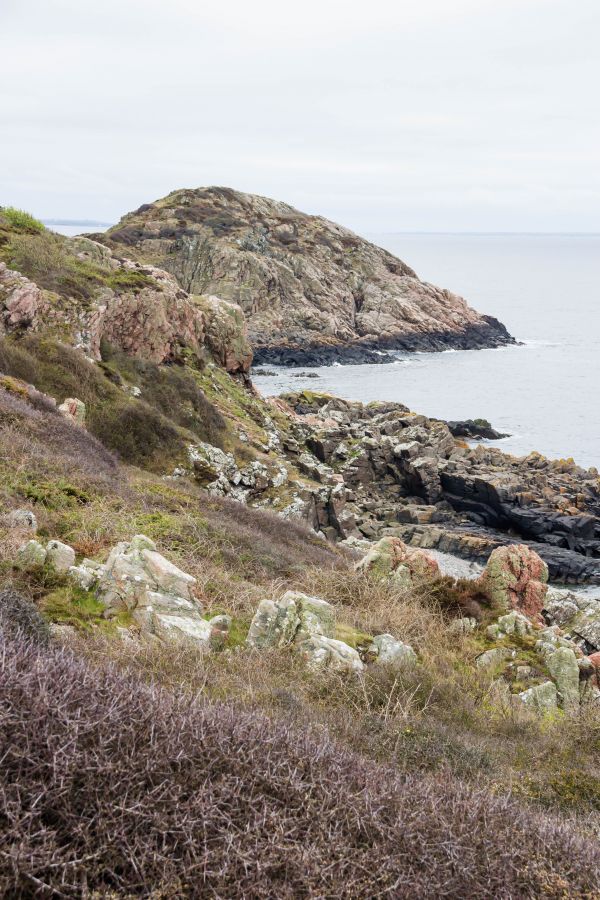 Landschaft, Meer, Bucht, Hügel, Rock, Natur