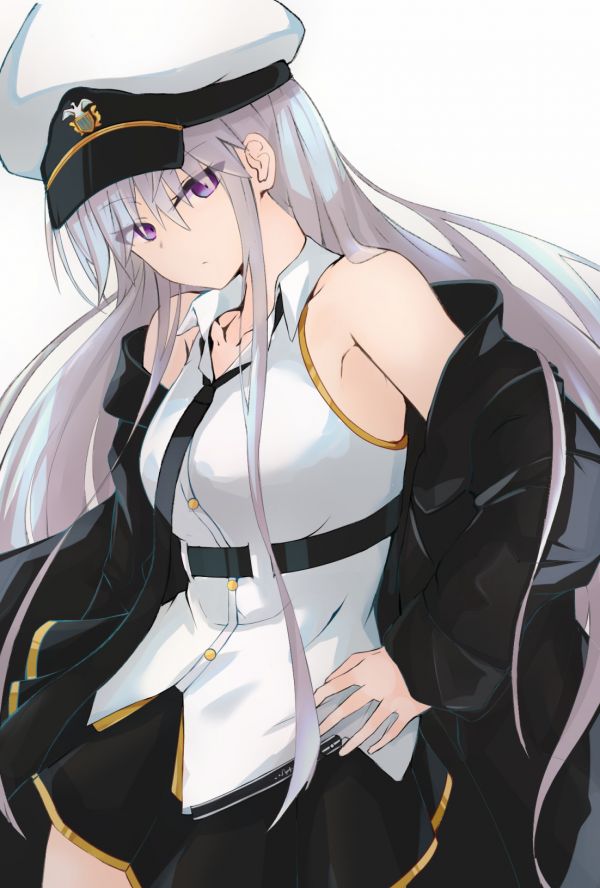 anime,κορίτσια anime,Azur Lane,Enterprise Azur Lane,μακριά μαλλιά,άσπρα μαλλιά