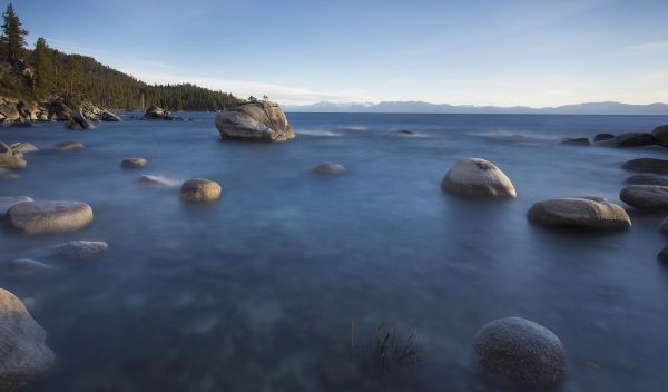 пейзаж,море,Залив,воды,камень,природа