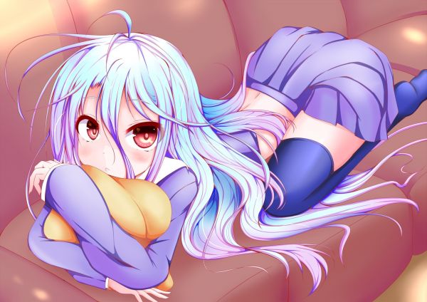 Anime,Anime cô gái,tóc dài,Không có Trò chơi Không có Cuộc sống,Shiro Không Trò chơi Không có Cuộc sống,Loli