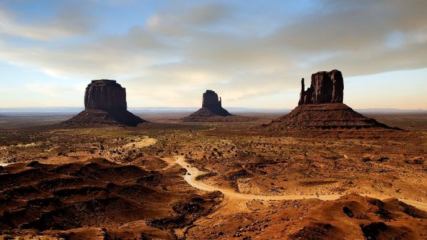 desert,Monument Valley,nature,1920x1080 px,dirt