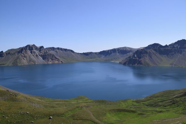 Changbai Mountain,mountain top,Puerto de montaña,Distrito de los Lagos