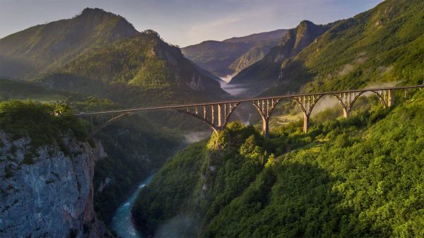 ciel,ressources en eau,eau,Montagne,nuage,plante