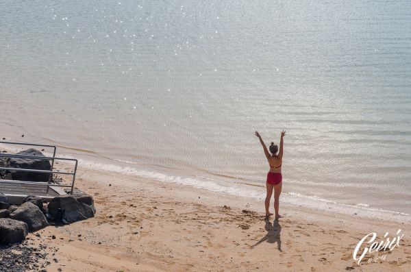 mer,rive,le sable,rouge,plage,côte