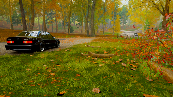 Mercedes Benz CLK DTM AMG,Forza Horizon 4,ξύλο,Μαύρο μαργαριτάρι,γερμανικά αυτοκίνητα