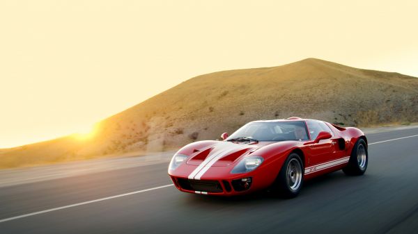 red,sports car,Ford,Ford GT40,car,vehicle