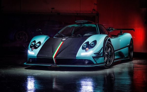 bil, super bil, Pagani, Pagani Zonda, køretøj, sportsvogn