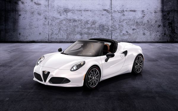 mașină,vehicul,mașină sport,Alfa Romeo,Alfa Romeo 4C Spider,convertibil