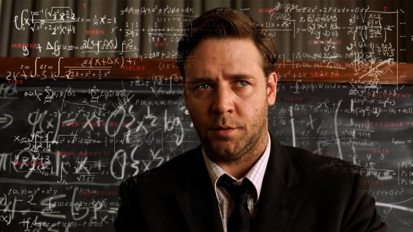 O minte frumoasa,formulă,Russel Crowe,1920x1080 px,coperta de album