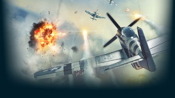 War Thunder,Gaijin Entertainment,aircraft,explosion