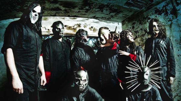 Slipknot,Dunkelheit,Bild,Masken,Zimmer,Palme