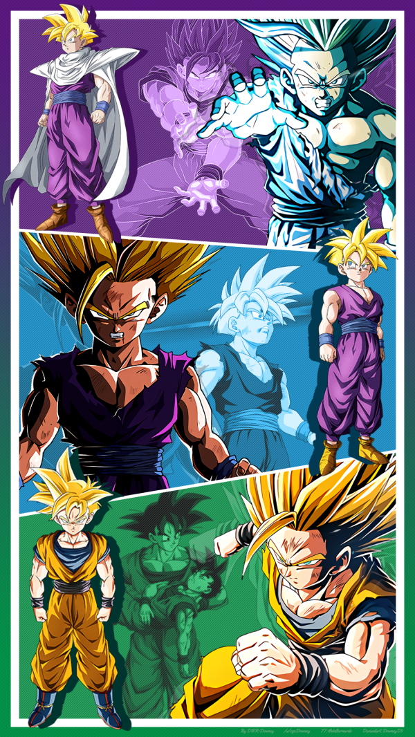 Smocza kula,Dragon Ball Z,Gohan,Son Gohan,Super Saiyan,Super Saiyan 2