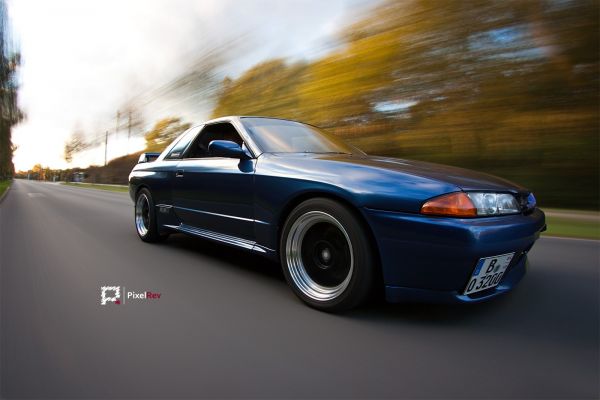 รถ,ยานพาหนะ,Nissan,รถสปอร์ต,รถเก๋ง,Nissan Skyline R32