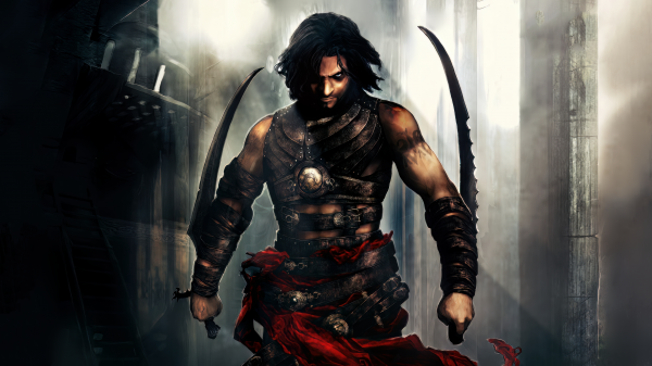 Ubisoft,Video Game Art,Prince of Persia Warrior Within,prins van Perzië,artwork,tijdreizen