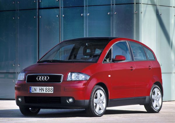 vozidlo,auto,červená auta,audi,audi a2,Německé vozy