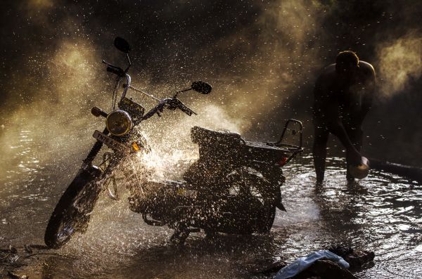 acqua,luce del mattino,leggero,India,uomo,umano