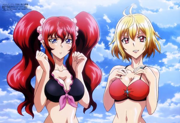 hình minh họa,Anime,Anime cô gái,hoạt hình,Cross Ange,Angelise Ikaruga Misurugi