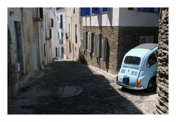 син,Bleu,FIAT,fiat500,cadaqu ите,fujix100