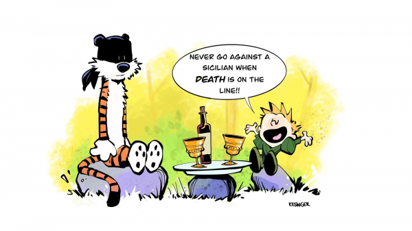 Calvin und Hobbes,The Princess Bride