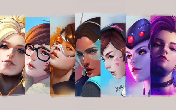 Aşırı saat,Mercy Overwatch,Tracer Overwatch,Symmetra Aşırı İzleme,D Va Aşırı Gözlem,Mei Aşırı Gözlemciliği