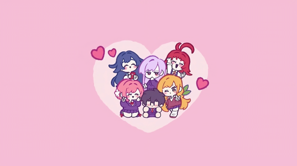 The 100 Girlfriends Hyakkano,anime,anime lányok,chibi