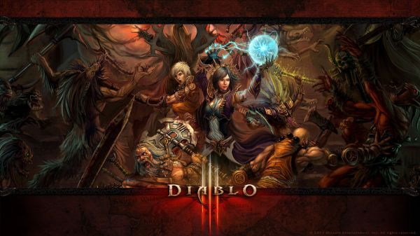 Blizzard Entertainment, Diablo, Diablo III, mitología, juegos, captura de pantalla