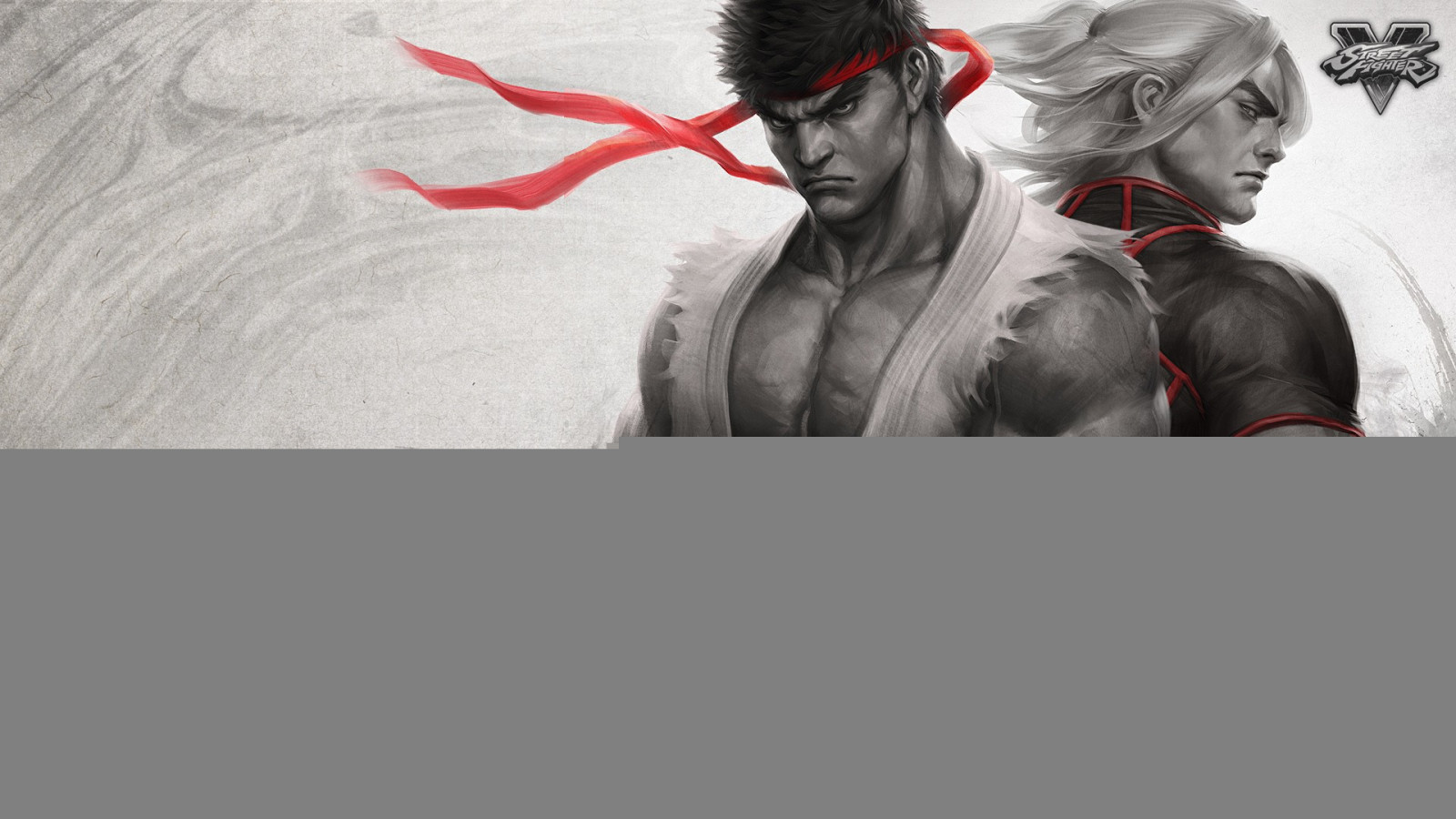 1920x1080 px, umelecké diela, Ken Street Fighter, Ryu Street Fighter, pouličný bojovník, Street Fighter V, video hry