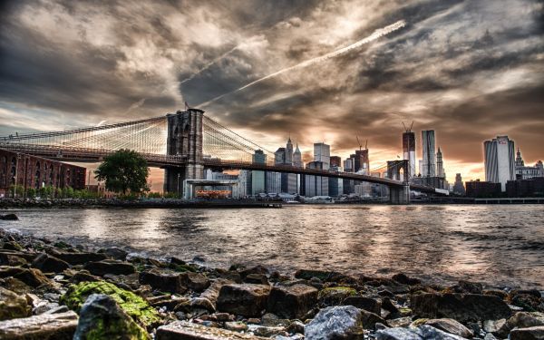 water,clouds,city,cityscape,building,reflection