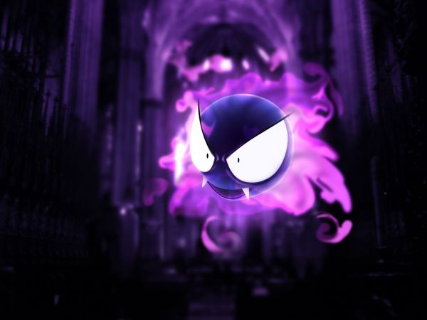 Pokmon,ความมืด,Gastly,เบา,รูปร่าง,เวที