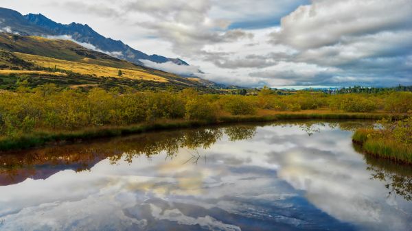 fotografie,landschap,natuur,buitenshuis,glenorchy,Nieuw Zeeland