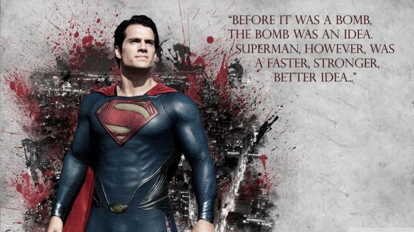 citazione,film,Superman Man of Steel,Henry Cavill,personaggio fittizio