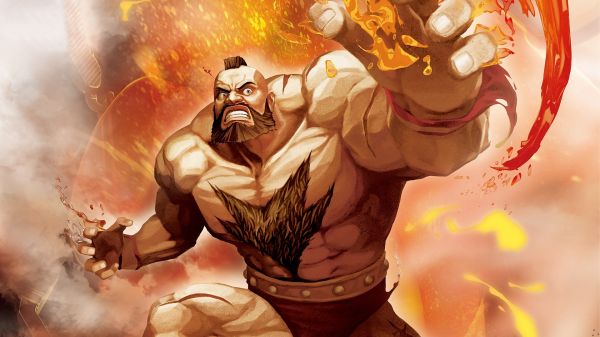 Street Fighter X Tekken,fighter,zangief,hands,muscles