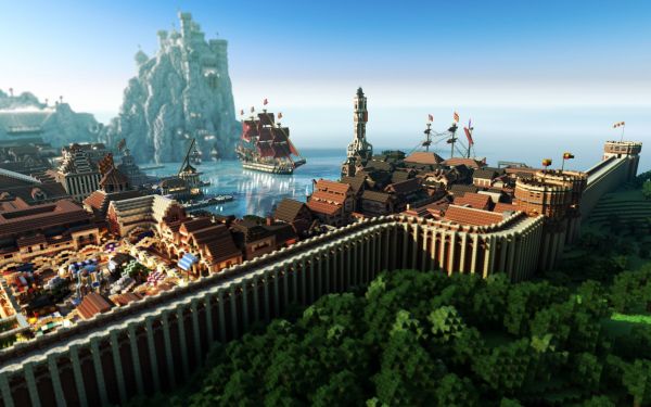 Một bài hát về băng và lửa,2560x1600 px,Nhà Lannister,Minecraft,Render,trò chơi điện tử