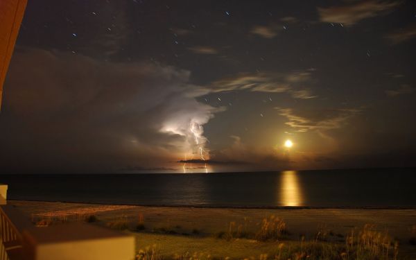 Солнечный лучик,закат солнца,море,ночь,Размышления,небо