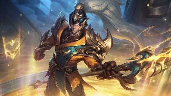 Glorious League of Legends Wild Rift,jeux vidéo,GZG,Riot Games,4k,art numérique