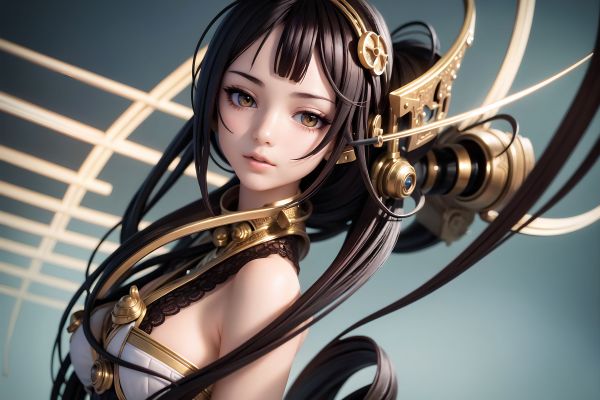 donne,futuristico,anime girls,Fantasy Girl,Bambola,Unreal Engine 5