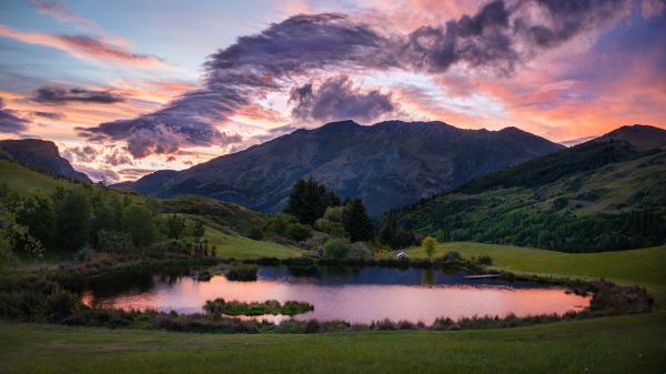 krajina,4k,Nový Zéland