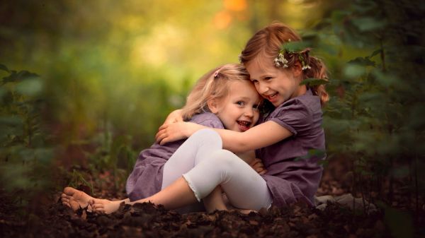 persone, ritratto, profondità di campo, bambini, fotografia, sorridente