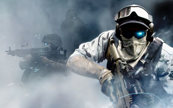 fuerzas especiales,fumar,soldado,Tom Clancy's Ghost Recon,azul,rifle de asalto