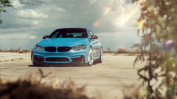 BMW,BMW M4,車,青い車,車両