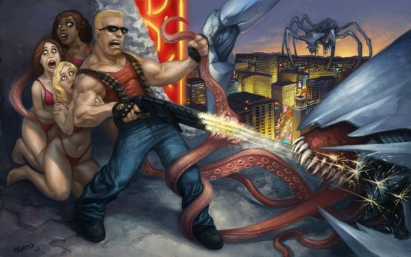 комикси,митология,Duke Nukem,снимки,компютърна игра,комикс