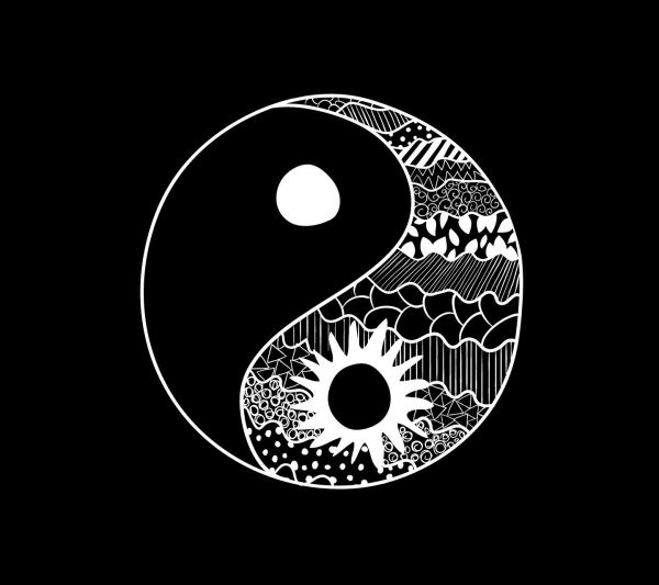 Yin og Yang,1440x1280 px