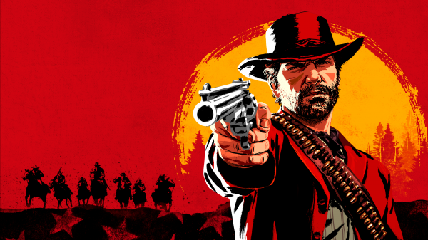 ศิลปะดิจิตอล,งานศิลปะ,Red Dead Redemption,Red Dead Redemption 2,Arthur Morgan,วีดีโอเกมส์