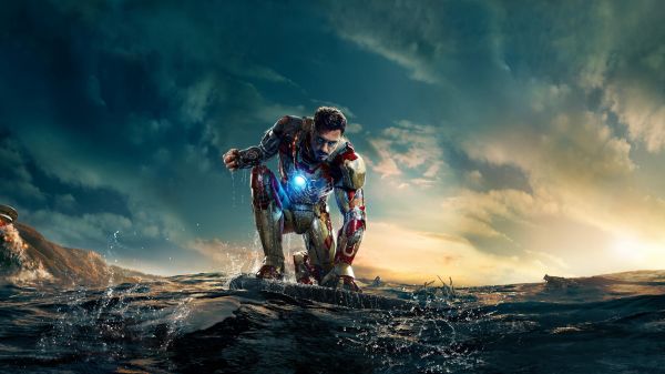 Homme de fer,Iron Man 3,Robert Downey Jr,capture d'écran,nuage,Montagne