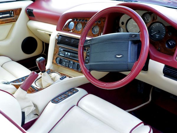 auto, interieur, voertuig, sportwagen, snelheidsmeter, Aston Martin