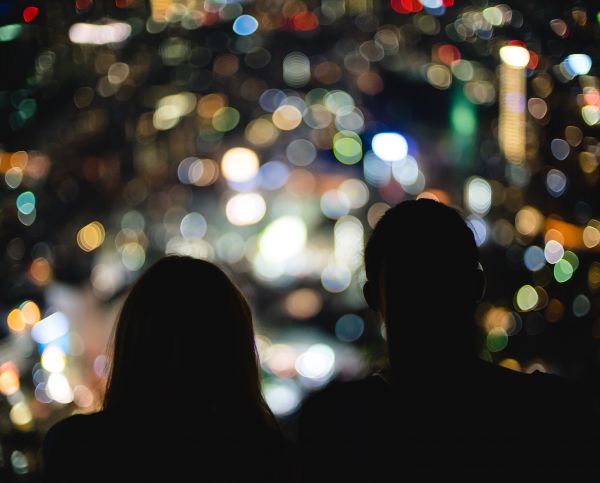 Japão,Luzes,cidade,noite,Paisagem urbana,torre