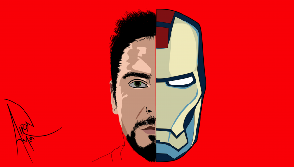 Tony Stark,Uomo di ferro,rosso,film