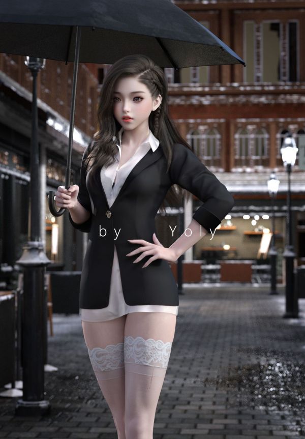 Yoly,cosplay,CGI,Digital kunst,Kvinder,asiatisk