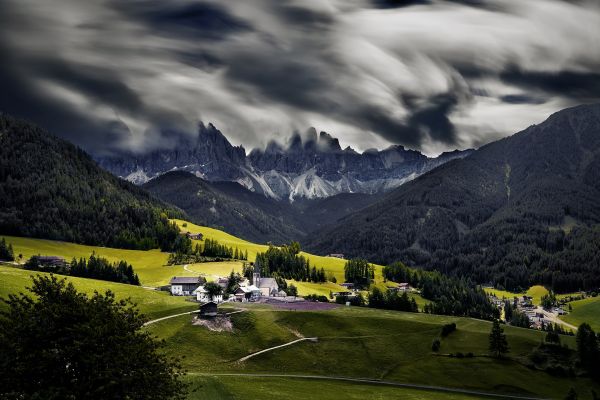 Dolomitterne bjerge,landskab,bjerge,1920x1282 px