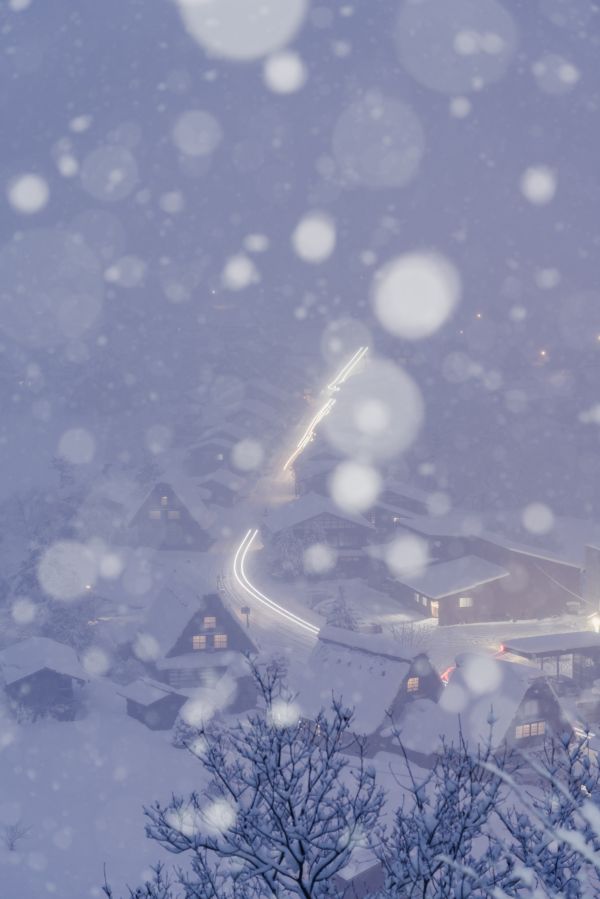 Traînées légères,Shinkansen,train,chemin de fer,neige,Japon